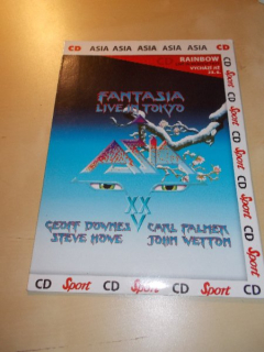 ASIA - FANTASIA LIVE IN TOKYO (CD v pošetce)