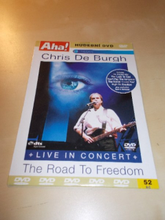 CHRIS DE BURGH - LICVE IN COMCERT (DVD v pošetce)