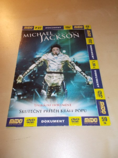 Michael Jackson - skutečný příběh krále popu - dokument (DVD v pošetce) > varianta MIDO FIML