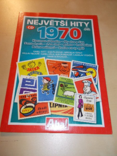 Various Artists - NEJVĚTŠÍ HITY 1970 (CD v pošetce) > varianta 1970