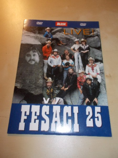 FEŠÁCI 25 LIVE (DVD v pošetce)