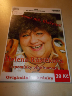 Helena Růžičková - vzpomínky plné humoru - Neser mě, Blaženo! (CD v pošetce)