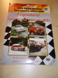 LEGENDARNÍ SPOTRTOVNÍ AUTOMOBILY (DVD v pošetce)