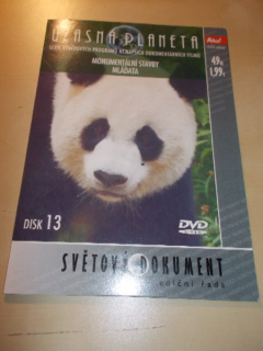 EDICE ÚŽASNÁ PLANETA DOKUMENT - MONUMENTÁLNÍ STAVBY MLÁĎATA (DVD v pošetce)