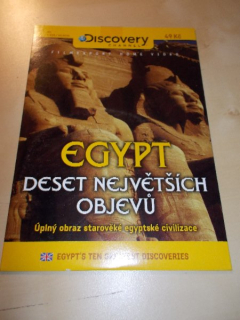 EGYPT: Deset největších objevů (DVD v pošetce)