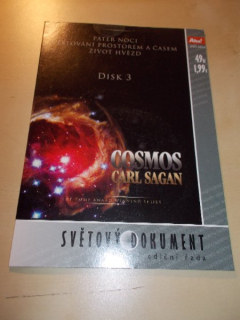 DOKUMENT - COSMOS - CARL SAGAN DISK 3. (DVD v pošetce) > varianta DISK 3.