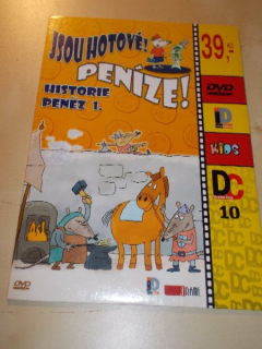 Jsou hotové! Peníze! (TV seriál) - HISTORIE PENĚZ 1. (DVD v pošetce)