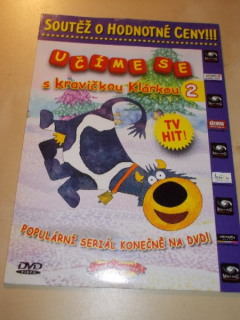 UČÍME SE S KRAVIČKOU KLÁRKOU 2. (DVD v pošetce)