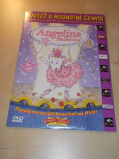 Angelina Ballerina 1 DISK. - (DVD v pošetce) > varianta 1 DISK.