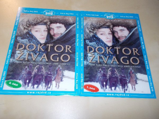 Doktor Živago (TV film) SET 2 DVD - (DVD v pošetce)