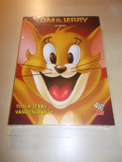 TOM A JERRY - VE FILMU: VÁNOČNÍ PÁRTY (DVD)