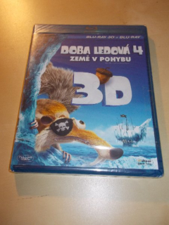 Doba ledová 4: Země v pohybu - BLU-RAY 3D + 2D VERZE