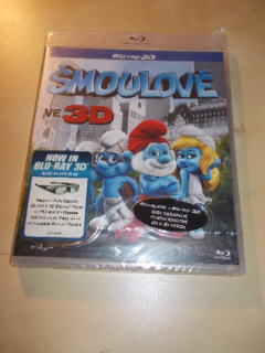 Šmoulové VE 3D - BLU-RAY 3D + 2D VERZE > varianta Šmoulové VE 3D