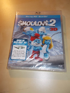 Šmoulové 2 VE 3D - BLU-RAY 3D + 2D VERZE > varianta Šmoulové 2 VE 3D