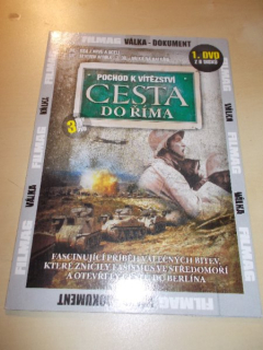 Pochod k vítězství: Cesta do Říma (TV seriál) DISK 1 (DVD v pošetce) > varianta Cesta do Říma - DISK 1.
