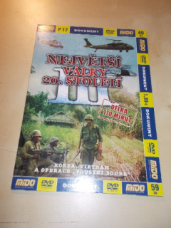 Největší války 20. století DISK 3. (DVD v pošetce) > varianta DISK 3.