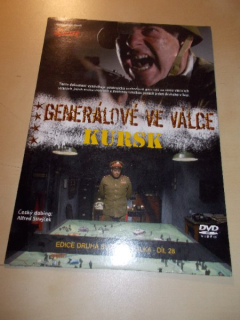 Generálové ve válce - Kursk EDICE DRUHÁ SVĚTOVÁ VÁLKA - DÍL 28. (DVD v pošetce) > varianta DÍL 28.