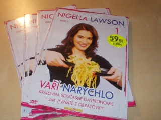 Nigella Lawson vaří narychlo (TV pořad) SADA 4 DVD (DVD v pošetce)