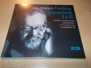 Jan Werich - Forbíny vzpomínek I a II (záznamy z let 1958 - 1959) (2CD) Digipack