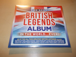 Various ‎- The Best British Legends Album In The World Ever! (3CD) Digipack 