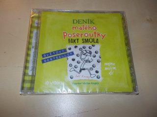 Jeff Kinney, čte Václav Kopta : Deník malého poseroutky - Fakt smůla (CD)