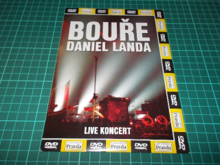 DANIEL LANDA - BOUŘE - Live koncert (DVD v pošetce)