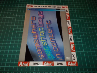 PET SHOP BOYS - SOMEWHERE PET SHOP BOYS IN CONCERT (DVD v pošetce)