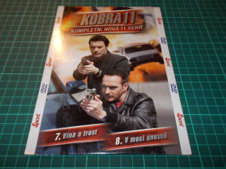 Kobra 11 (TV seriál) VINA A TREST, V MOCI ÚNOSCŮ (DVD v pošetce) > varianta VINA A TREST, V MOCI ÚNOSCŮ