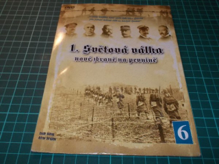 1. světová válka (seriál) - NOVÉ ZBRANĚ NA PEVNINĚ (DVD v pošetce) > varianta 6 DVD