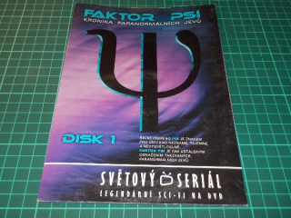 Faktor Psí: Kronika paranormálních jevů (TV seriál) DISK 1 (DVD v pošetce) > varianta DISK 1