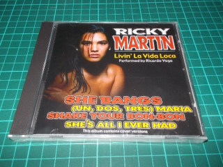 Ricardo Vega - Ricky Martin Performed By Ricardo Vega - Livin´ La Vida Loca (CD)