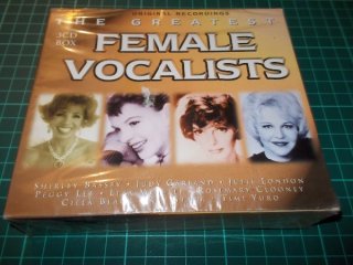 Various Artists - THE GREATEST FEMALE VOCALISTS (3CDBOX)