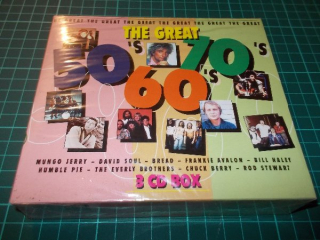 Various Artists - THE GREATE 50´s 60´s 70´s (3CDBOX)